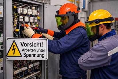 Arbeiten unter Spannung (AuS): Ausbildung für Elektrofachkräfte – Sicherheit, Praxis und Inhouse-Schulungen