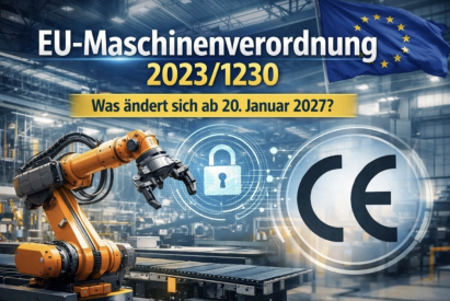 EU-Maschinenverordnung 2023/1230 – Was ändert sich ab dem 20.01.2027?